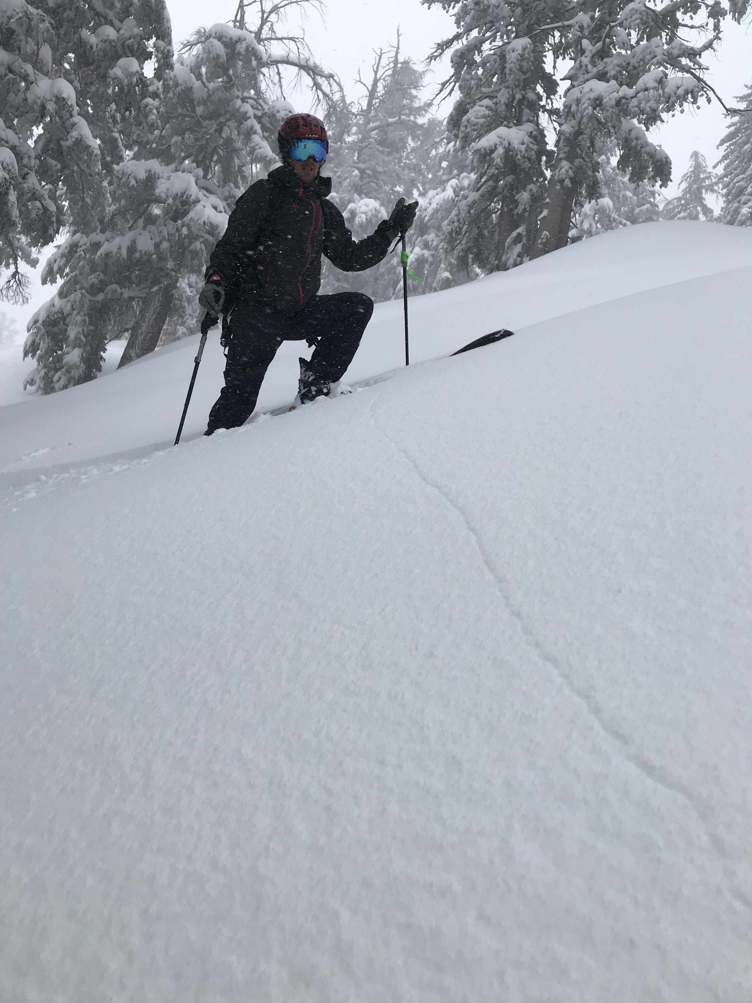 Productive ski cuts incline lake | Sierra Avalanche Center