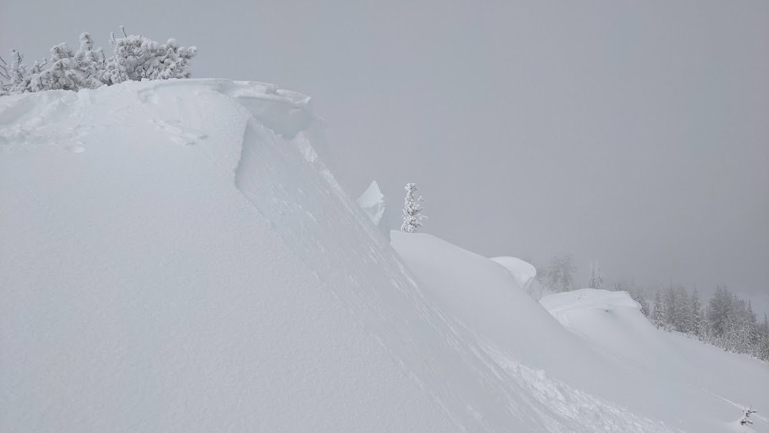 Limited Signs of Instability on Incline Lake Peak | Sierra Avalanche Center