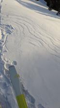 Wind features on the Castle Peak Ridge