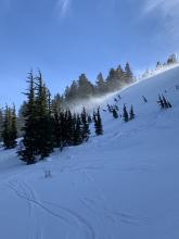 blowing snow