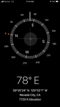 test location, slope angle 37degrees 