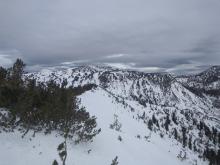 Thick mid to high level cloud cover that later began to thin around midday.