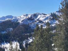 View into upper Pole Creek