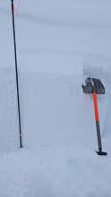 ECTN on an east-facing wind-loaded test slope at about 8200 ft.