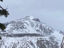 Snow transport on Mt. Tallac