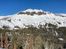 South face Castle Peak