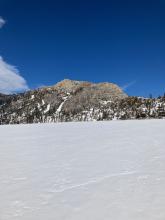 Looking at the south side of Flagpole Peak