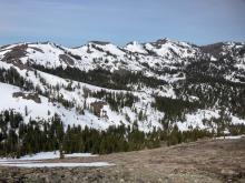 View towards the Sierra Crest.