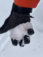 Moist compressible snow in some isolated areas on north aspects.