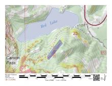 Polygon of slide path.