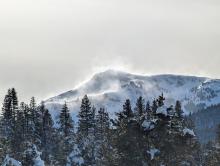 Red Lake Peak didn't look like a great place to be today