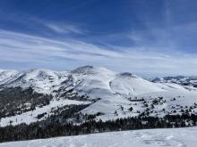 West aspect of Red Lake Peak.