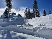 The normal trailhead entrance for PCT.